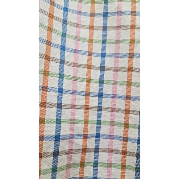 Johnnie-O Plaid Button Down Men's XL Cotton Casual Business Shirt Multicolor - Picture 2 of 7